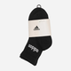 Набір дитячих шкарпеток 3 пари Adidas Cushioned Linear Crew 3P IC1301 31-33 Чорний (4066746459706) - зображення 4