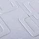 Самоклеящаяся потолочно-стеновая 3D панель Модерн белый 700x700x5 мм - изображение 2