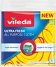 Упаковка серветок універсальних Vileda Ultra Fresh Антибактеріальні 2 шт х 2 пачки (4023103239593) - зображення 2