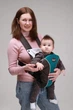 Нагрудная кенгуру-переноска Chicco Ultrasoft для новорожденных. Черный с зеленым - изображение 8