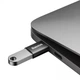 Перехідник Baseus Type-C to USB3.1 OTG адаптер Ingenuity Mini Black (ZJJQ000001) - зображення 4