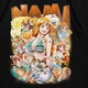 Футболка с принтом Аниме One Piece Nami XL Черный Ф Ан007-Ч XL - изображение 2
