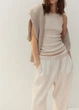 Майка H&M 34656 Світло-бежевий XL - изображение 1