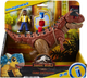 Zestaw figurek Imaginext Jurassic World Camp Cretaceous Carnotaurus Toro & Darius 2 szt (0194735010813) - obraz 1