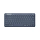 Компактна бездротова (Bluetooth та 2,4G) акумуляторна клавіатура TRUST LYRA - iOS, iPadOs, MacOS, Android Blue УКР/АНГЛ (TR25095) - зображення 2