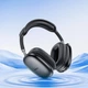 Бездротові Bluetooth навушники Hoco W35 Air Triumph BT headphones |портативна стерео гарнітура, Bluetooth 5.3, AUX/TF, USB Type-C, до 45 годин відтворення, 400 мАг, вбудований мікрофон| Чорний - зображення 3