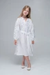 Вишита сукня White/Трійця 116 UKR-0228 UkrGlamour - зображення 6