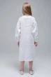 Вишита сукня White/Трійця 116 UKR-0228 UkrGlamour - зображення 5