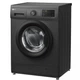 Пральна машина LG фронтальна, 7кг, 1200, A+++, 44см, дисплей, пара, інвертор, чорний - изображение 8