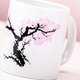 Кружка Kikkerland Morph Cherry Blossom 325 мл (0612615068117) - зображення 6