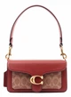Сумка женская Coach Signature Monogram Mini коричневая - изображение 1