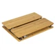 Стіл складаний Bo-Camp Southwark 60x40 см, алюмінієвий каркас, до 25 кг, Bamboo Brown (1404644) - изображение 8
