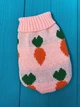 В'язаний акриловий светр для котів Pet Style "Рожева редька" XL - зображення 2