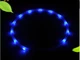 LED нашийник світлодіодний для котів з USB зарядкою 35-50 см Синій - зображення 1