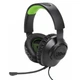 Навушники JBL Quantum 100X (JBLQ100XBLKGRN) Black - изображение 1