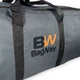 Дорожня сумка-баул BagWay, 154 л, тканина Оксфорд, міцні ручки, сіра BagWay - зображення 2