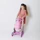Пластиковая коляска для кукол Doloni Toys (0121/02) – устойчивая и стильная - изображение 9