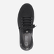 Sneakersy damskie do kostki RIEKER revw1103-00 39 Czarne (4061811348916) - obraz 5