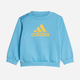 Дитячий спортивний костюм (світшот + штани) для хлопчика adidas I BOS LOGO JOG IS2519 98 см Блакитний/Темно-синій (4067887402217) - зображення 2