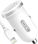 Автомобильное зарядное устройство XO TZ08 2.1A/2 USB + Lightning White (TZ08-L-WH) - изображение 1