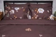 Комплект постельного белья Moon&Star Микросатин Premium Floral Mocha Двуспальный 175х210 см наволочки 2х50х70 см (MS-820005011) - изображение 3