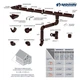 Кронштейн желоба RainWay 130 мм Коричневый, RAL 8017 - изображение 2