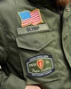 Куртка M-65, хакі з американськими нашивками 4XL - изображение 6