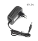 Адаптер питания AC/DC adapter 6V 2A разъём 5.5*2.5mm Happy Home 086 - изображение 1