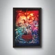 Постер в рамке Stranger Things / Очень странные дела Сезон 1 (ST1R) - изображение 2