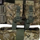 Тактичний жилет - плитоноска в пікселі Warmor gen.3 в максимальній комплектації: підсумки під АК, підсумки граната, сумка сбросу, аптечка, напашник (без плит) - зображення 11