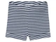 Шорты хлопковые трикотажные для девочки Lupilu LYCRA® 375003 074-80 см (6-12 months) черный, белый - изображение 1