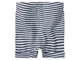 Шорты хлопковые трикотажные для девочки Lupilu LYCRA® 375003 074-80 см (6-12 months) черный, белый - изображение 3