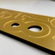 Настенные часы DIY 3D "Majestic" золото - Большие бескаркасные 3Д часы 60-130 см, самоклеящиеся (1011366) - изображение 6
