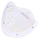 Лампа для полимеризации гель лака SUN гибридная ультрафиолетовая UV LED 48W для наращивания ногтей маникюра педикюра, Белая - изображение 8