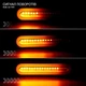 Задний LED фонарь 122х40х20 мм габариты, стопы, повороты с эффектом "неонового" света - изображение 6