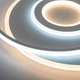 Люстра світлодіодна стельова LUMINARIA GEOMETRIA ROUND 60W R560/490 WHITE 220V IP20, LED світильник з пультом ДУ - Уцінка - зображення 2