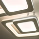Люстра світлодіодна стельова LUMINARIA TETRA DOUBLE 90W S420 WHITE 220V IP20, LED світильник з пультом ДУ - Уцінка - зображення 7