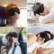 Маска для сну дихаюча Lemmi 3D Breath Black - зображення 8