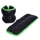 Утяжелители-манжеты для рук и ног Zelart SP-Sport FI-1303-4 2x2кг Черно-Салатовый - изображение 2