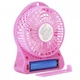 Портативный usb мини-вентилятор настольный Pink - изображение 4