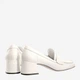 Loafersy damskie skórzane Hogl hog7104333-0200 39 Białe (9010849088344) - obraz 3