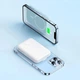 Павербанк BASEUS Magnetic Mini Wireless 10000mAh 20W с беспроводной зарядкой Qi 15W (PPCX030002) White - изображение 2