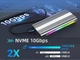 Зовнішня кишеня Deepfox M9 RGB для M.2 SSD NVMe (PCIe) / NGFF (Sata) Type-C USB 3.1 Gen 2 - зображення 6