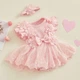 Боди детское с фатиновой юбкой Baby 70 см Розовый 3-6 мес - изображение 1