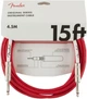 Кабель инструментальный Fender Cable Original Series 15' FRD - изображение 1