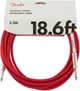 Кабель інструментальний Fender Cable Original Series 18.6' FRD - зображення 1