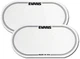 Кикпэд для бас-барабана Evans EQPC2 EQ Patch Clear Double - изображение 1