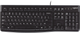 Klawiatura przewodowa Logitech K120 USB Czarna (920-002509) - obraz 1