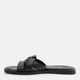 Женские шлепанцы кожаные Ashoes zarina 36 23.5 см Черные (ROZ6501004445) - изображение 3