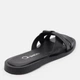 Женские шлепанцы кожаные Ashoes zarina 36 23.5 см Черные (ROZ6501004445) - изображение 4